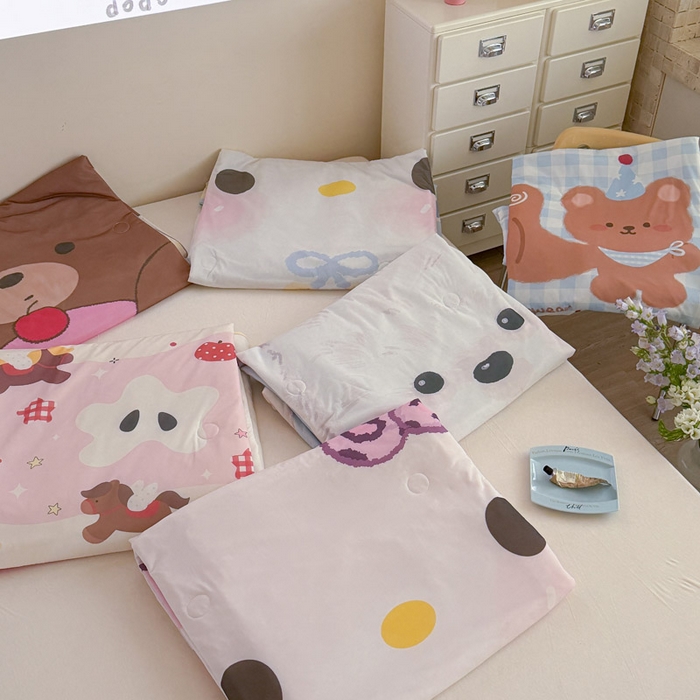 91家纺网 家纺一手货源 找家纺 贝扬思家纺 2026新款数码大版凉感丝夏被凉席系列 组合图仅做展示不可下单