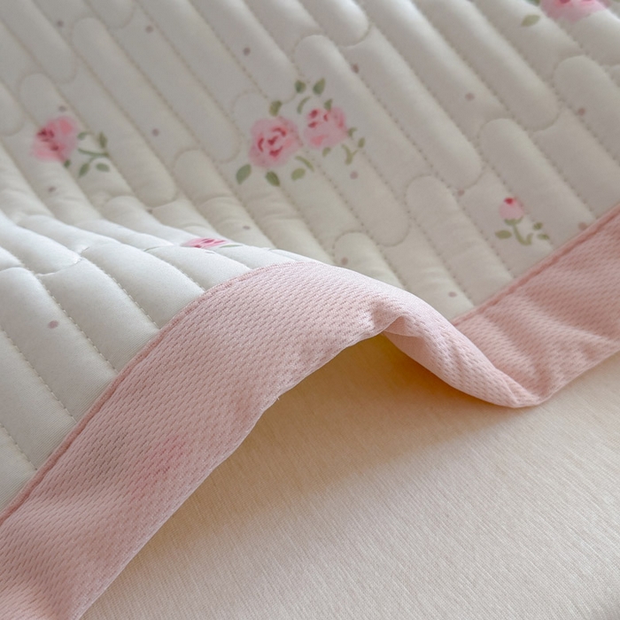 91家纺网 家纺一手货源 找家纺 贝扬思家纺 2026新款数码大版凉感丝夏被凉席系列 蛋糕小狗