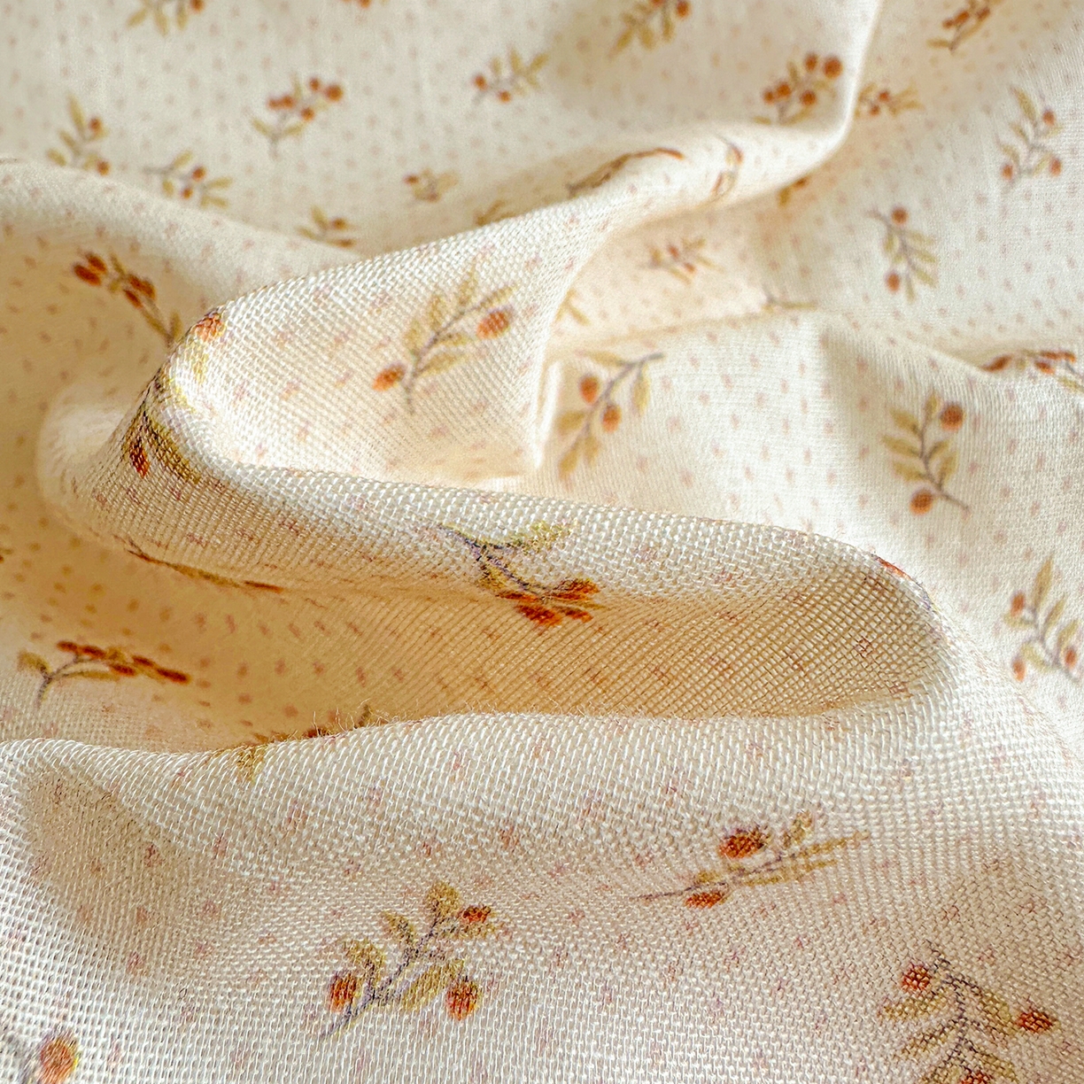 91家纺网 家纺一手货源 找家纺 文黛家居 2026新款全棉双层纱床盖四件套 烟花漫语