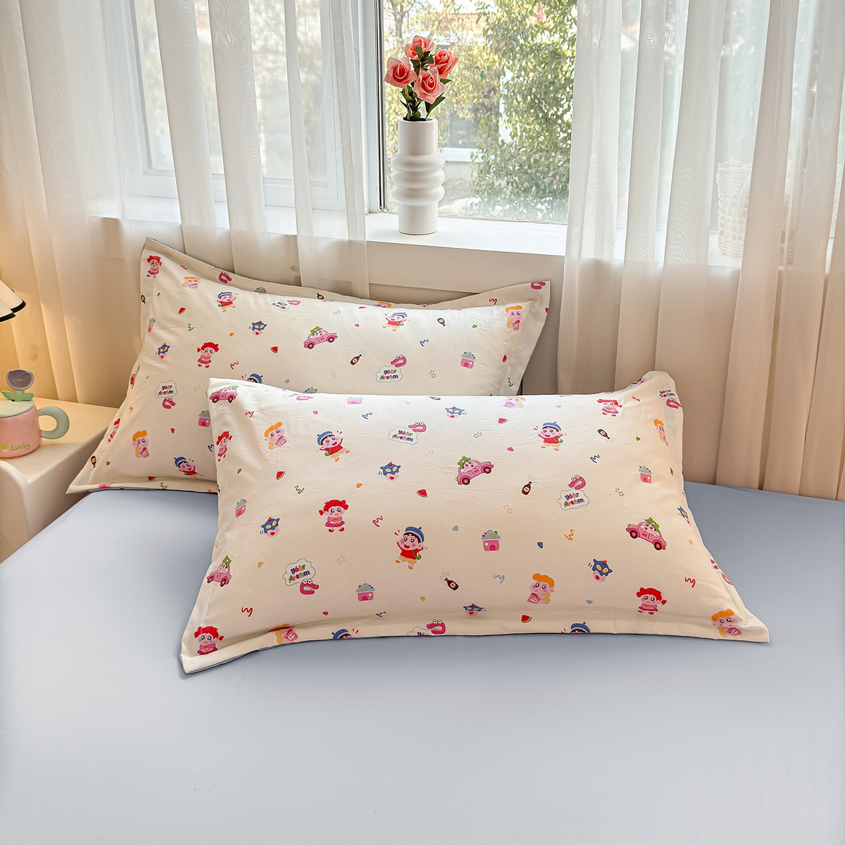 91家纺网 家纺一手货源 找家纺  2026新款A类直播爆款凌香棉花夏被空调被夏凉被 凌香蜡笔小派