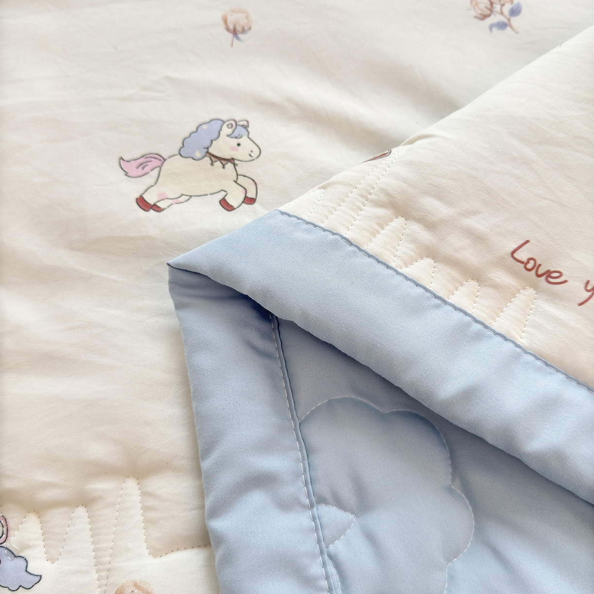 91家纺网 家纺一手货源 找家纺  2026新款A类直播爆款凌香棉花夏被空调被夏凉被 凌香马上发财