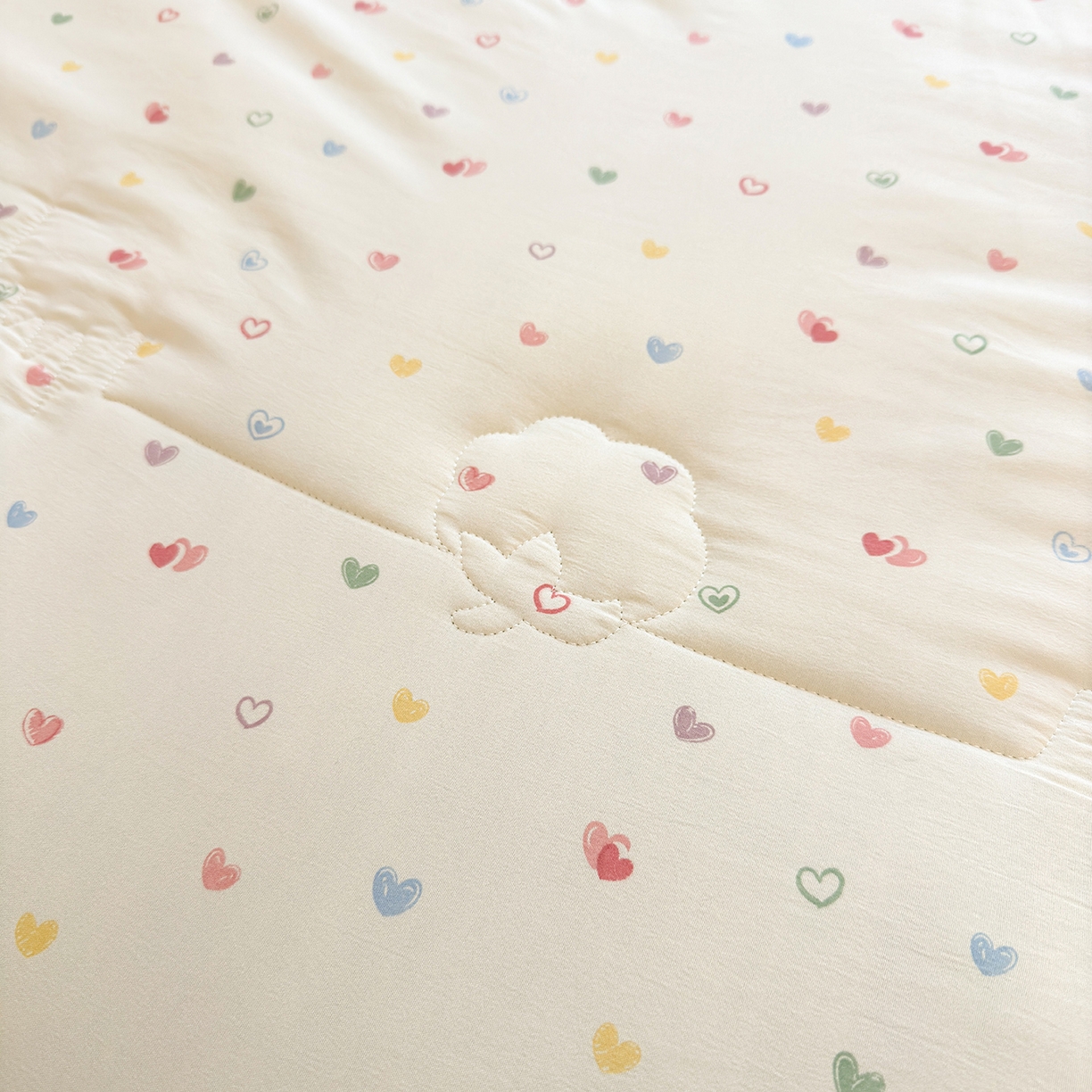 91家纺网 家纺一手货源 找家纺 2026新款A类直播爆款凌香棉花夏被空调被夏凉被 凌香心心相印