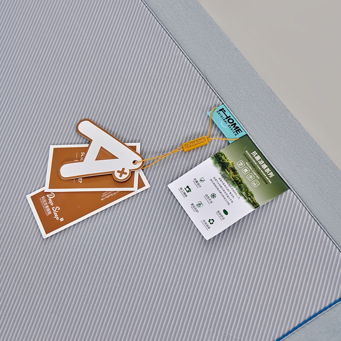 91家纺网 家纺一手货源 找家纺 小牛席业 2026春夏新款双PE高凉感-薄荷清凉冰丝席席子凉席 灰色