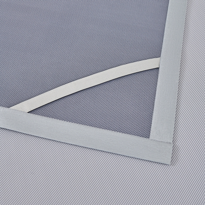 91家纺网 家纺一手货源 找家纺 小牛席业 2026春夏新款双PE高凉感-薄荷清凉冰丝席席子凉席 灰色