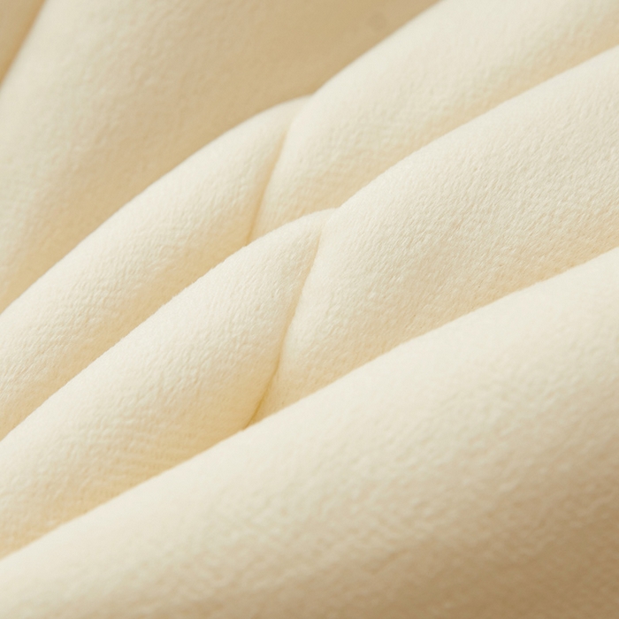 91家纺网 家纺一手货源 找家纺 情恒家纺 2026新款立体防撞双面加厚床头罩条形款 条形款 奶白