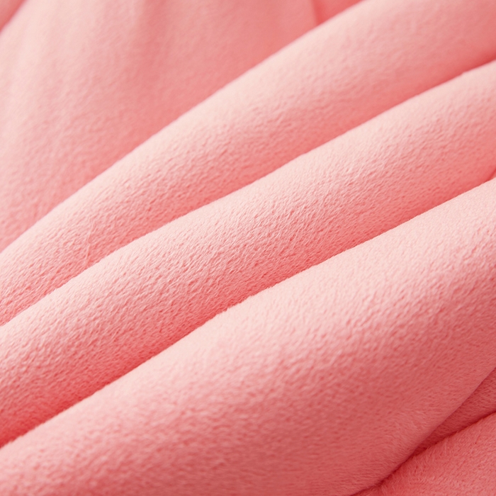 91家纺网 家纺一手货源 找家纺 情恒家纺 2026新款立体防撞双面加厚床头罩条形款 条形款 玉粉