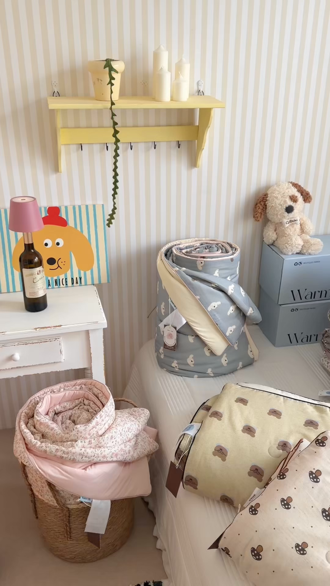 91家纺网 家纺一手货源 找家纺 暖生活 2026新款A类“冰纱”母婴级全棉纯棉双层纱夏被夏凉被空调被（礼盒包装） 组合图仅供展示不可下单