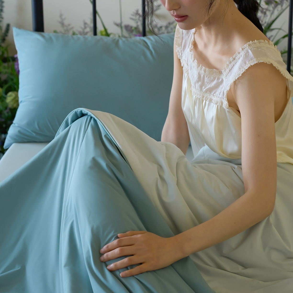 91家纺网 家纺一手货源 找家纺 （总）觅糖家纺 2026新款甜梦薰衣草凉感夏被