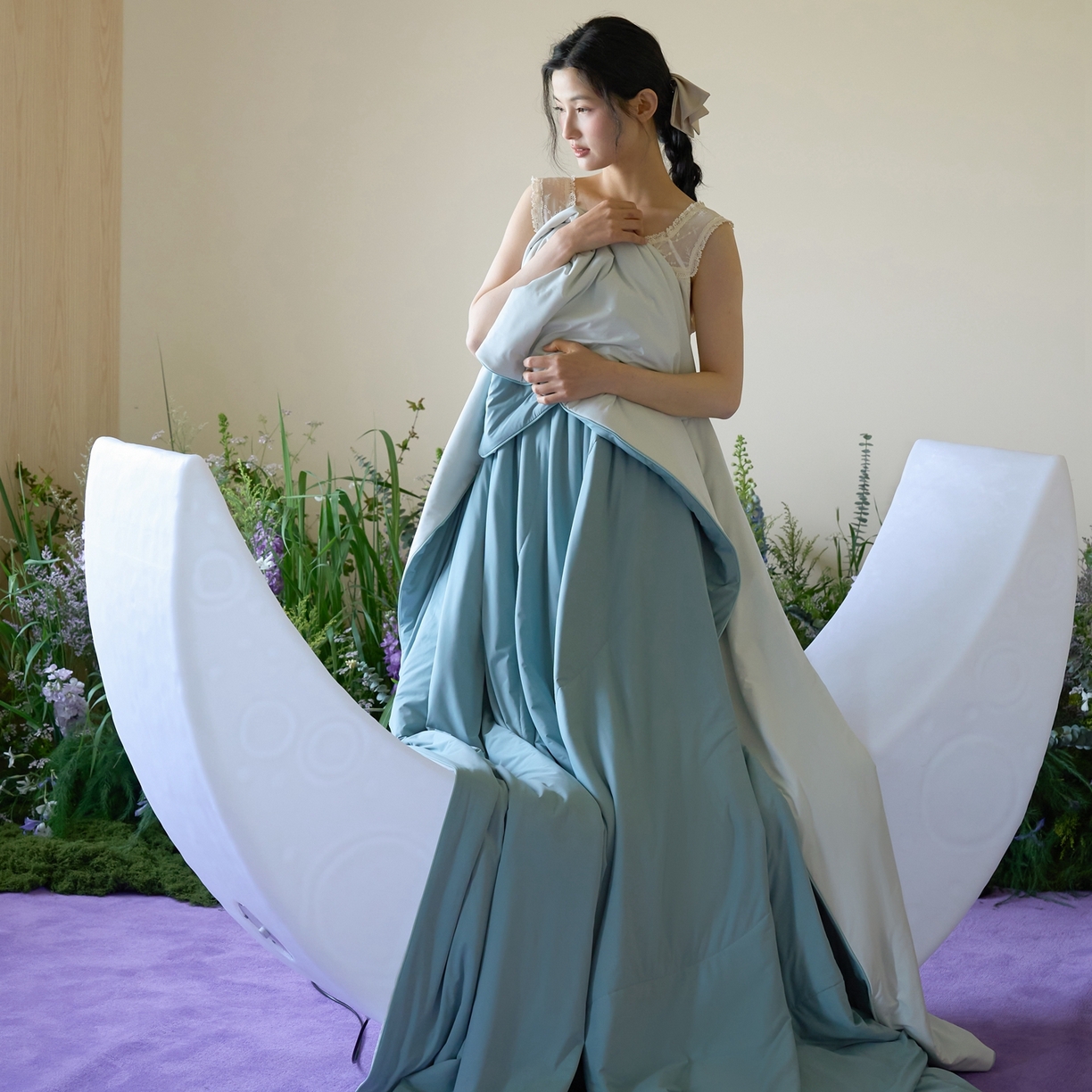 91家纺网 家纺一手货源 找家纺 （总）觅糖家纺 2026新款甜梦薰衣草凉感夏被