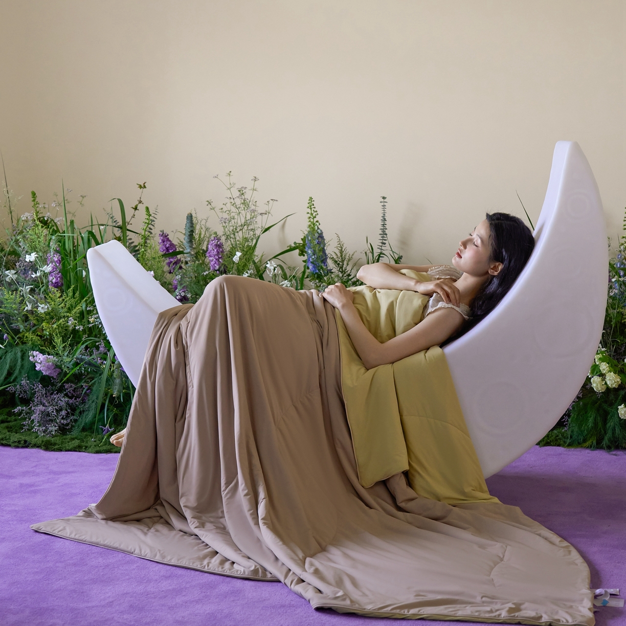 91家纺网 家纺一手货源 找家纺 （总）觅糖家纺 2026新款甜梦薰衣草凉感夏被