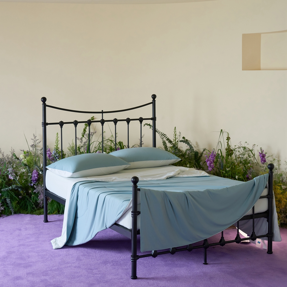 91家纺网 家纺一手货源 找家纺 （总）觅糖家纺 2026新款甜梦薰衣草凉感夏被