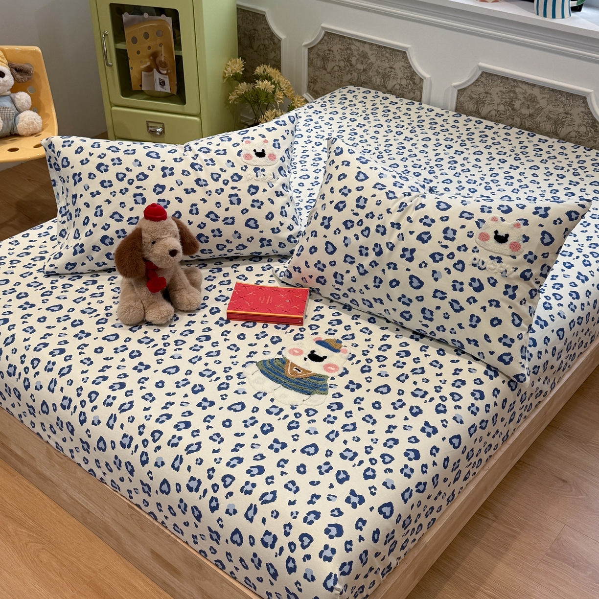 91家纺网 家纺一手货源 找家纺 （总）觅糖家纺 2026新款大版卡通毛巾绣老粗布凉席席子系列