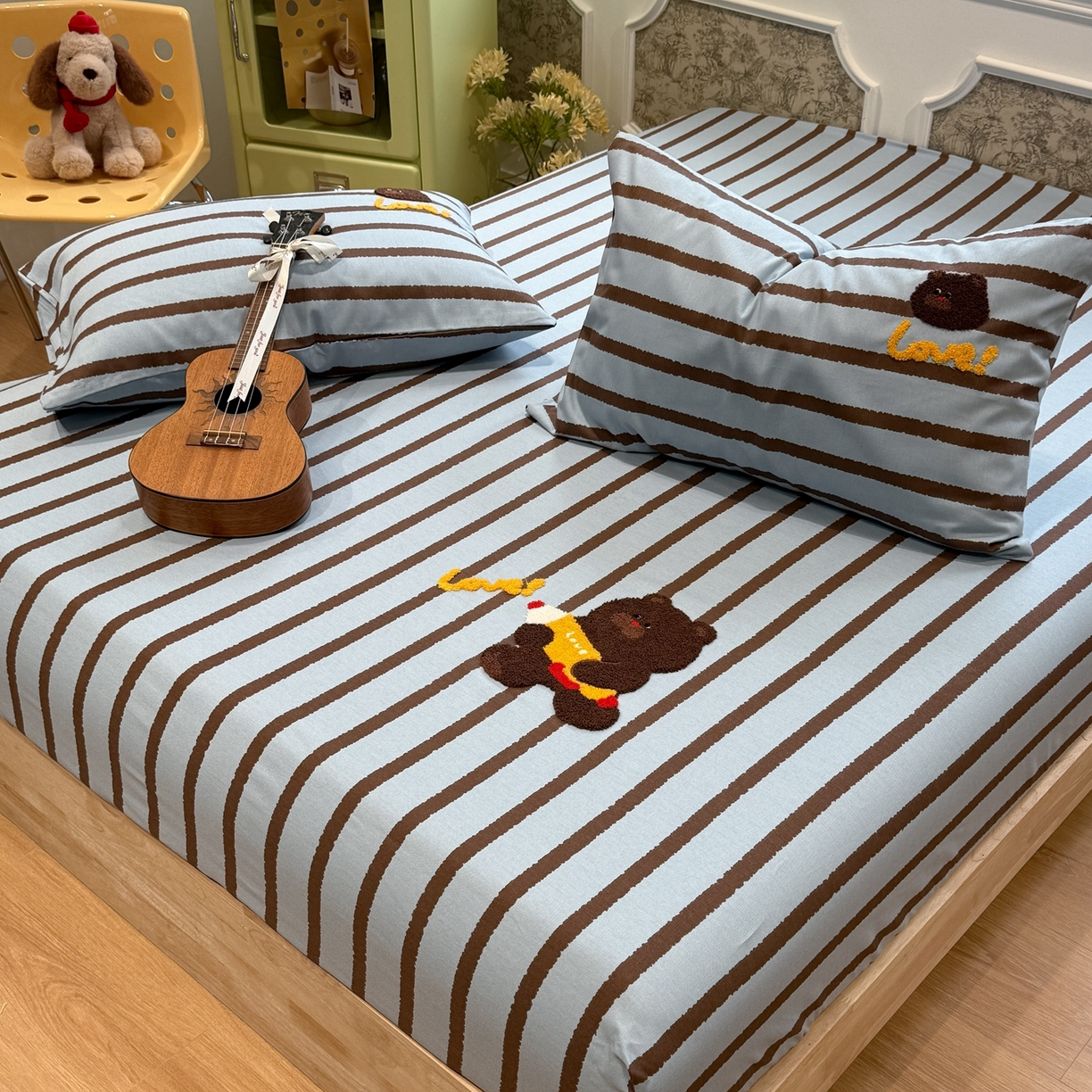 91家纺网 家纺一手货源 找家纺 （总）觅糖家纺 2026新款大版卡通毛巾绣老粗布凉席席子系列