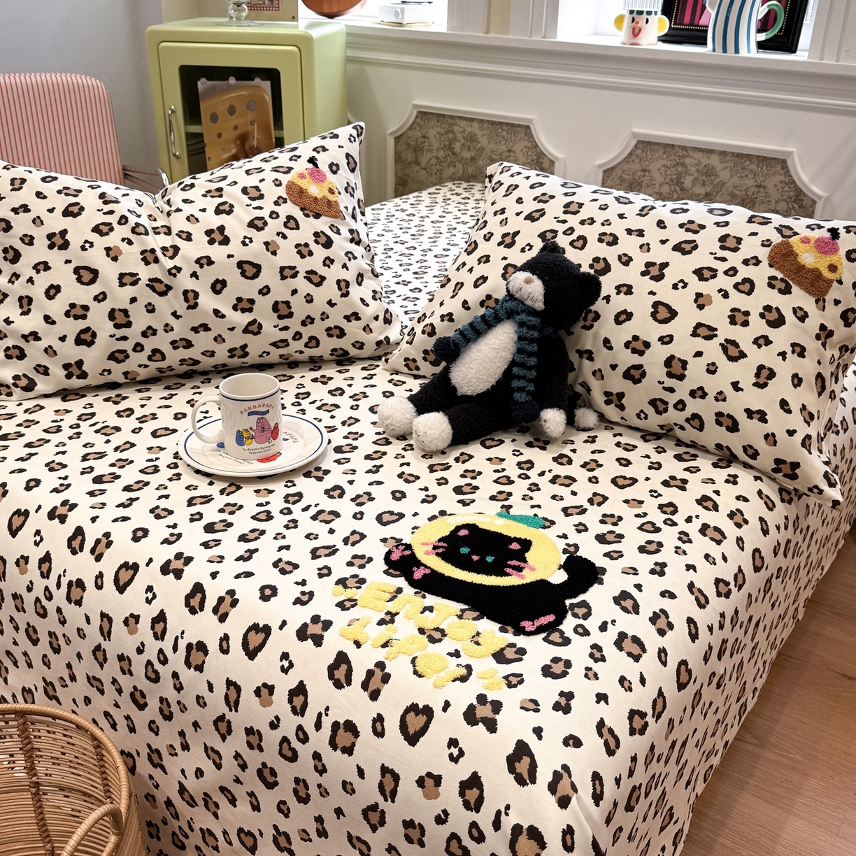 91家纺网 家纺一手货源 找家纺 （总）觅糖家纺 2026新款大版卡通毛巾绣老粗布凉席席子系列