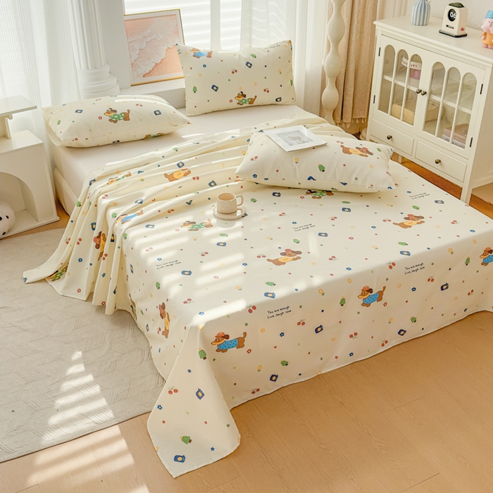 91家纺网 家纺一手货源 找家纺 （总）爱彼家纺 2026新款细沙工艺款亲肤柔软粗布组合系列