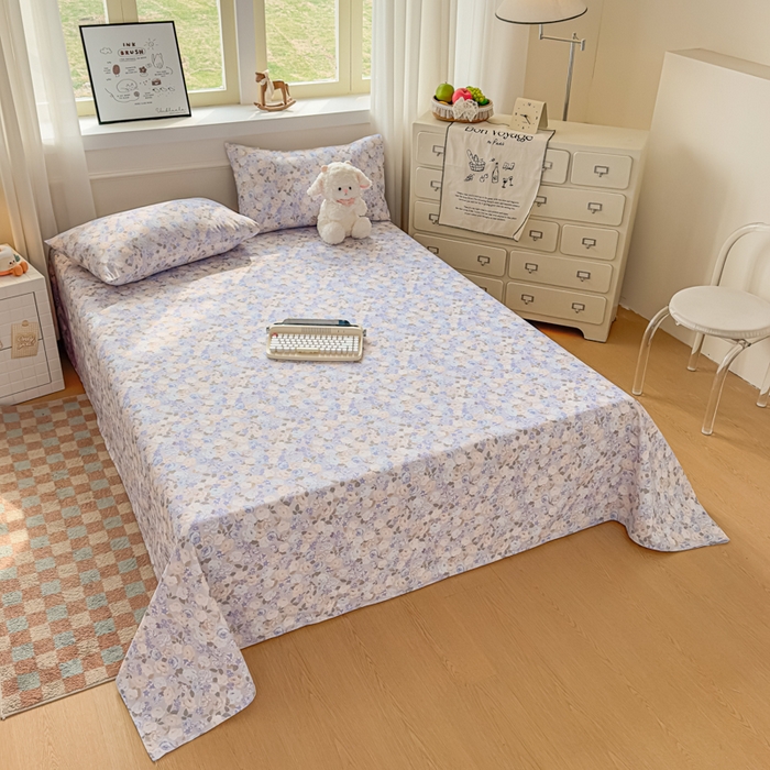 91家纺网 家纺一手货源 找家纺 爱彼家纺 2026新款细沙工艺款亲肤柔软粗布组合系列 紫罗