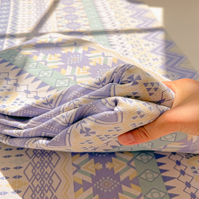 91家纺网 家纺一手货源 找家纺 爱彼家纺 2026新款细沙工艺款亲肤柔软粗布组合系列 向往米兰条