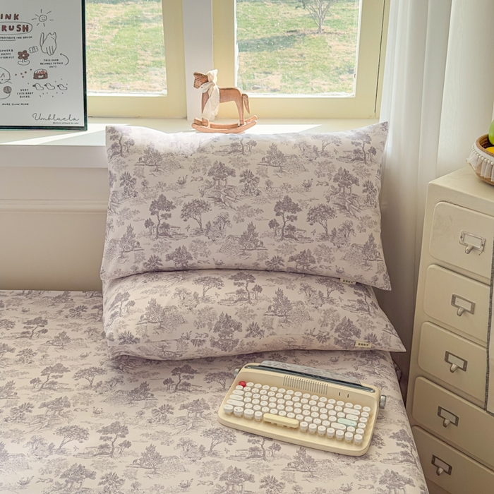 91家纺网 家纺一手货源 找家纺 爱彼家纺 2026新款细沙工艺款亲肤柔软粗布组合系列 素林织棉