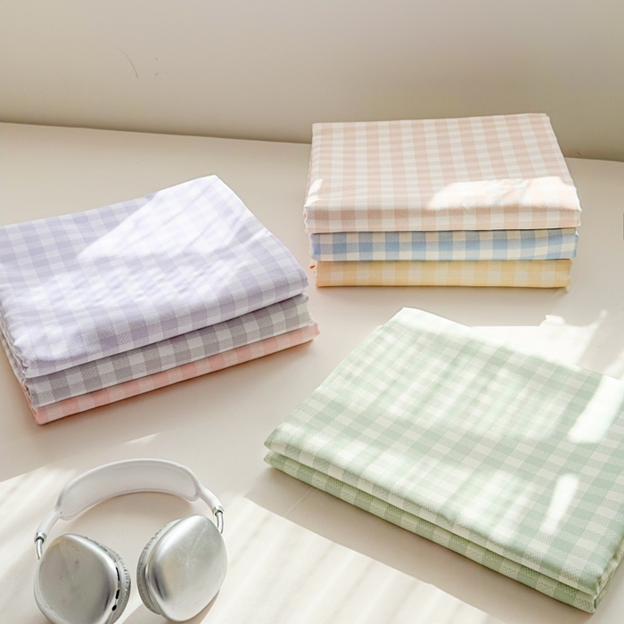 91家纺网 家纺一手货源 找家纺 （总）爱彼家纺 2026新款热卖系列老粗布床单床单三件套凉席