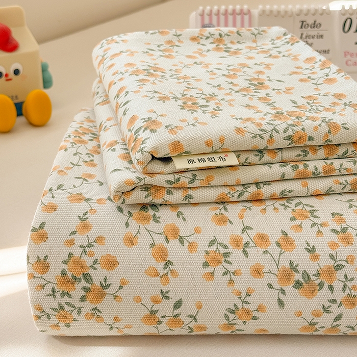 91家纺网 家纺一手货源 找家纺 （总）爱彼家纺 2026新款热卖系列老粗布床单床单三件套凉席