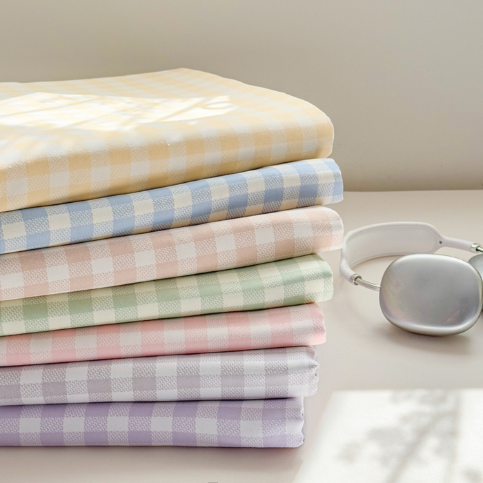 91家纺网 家纺一手货源 找家纺 爱彼家纺 2026新款热卖系列老粗布床单床单三件套凉席 组合图仅展示