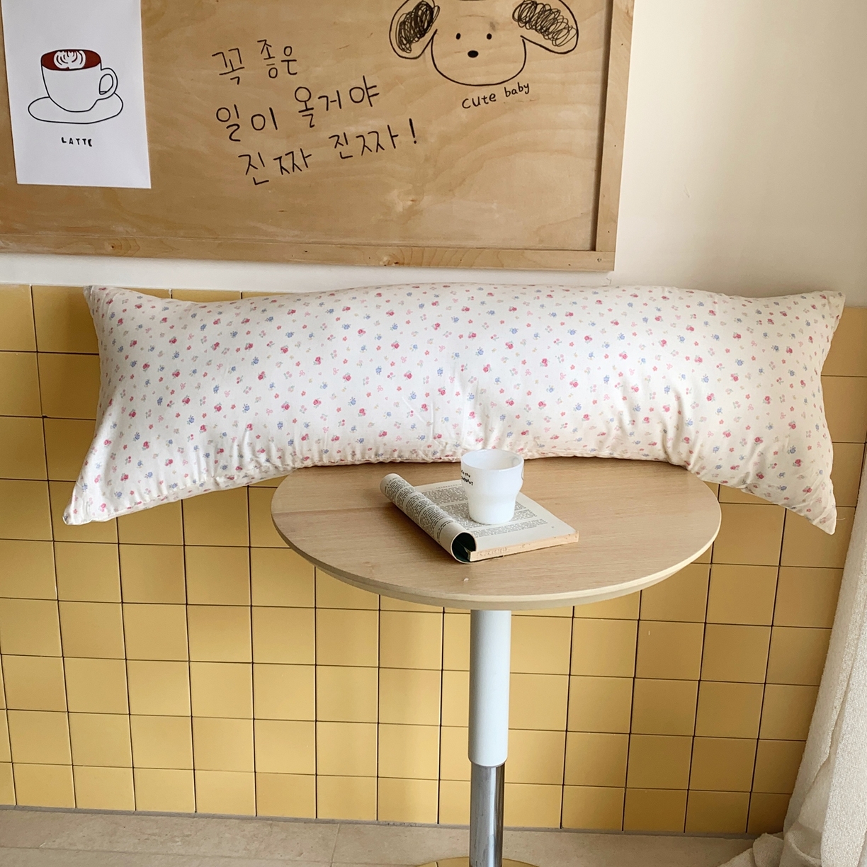 91家纺网 家纺一手货源 找家纺 桃喜 2026新款全棉双层纱巨无霸长抱枕 双层纱长抱枕-浅雾蔷薇