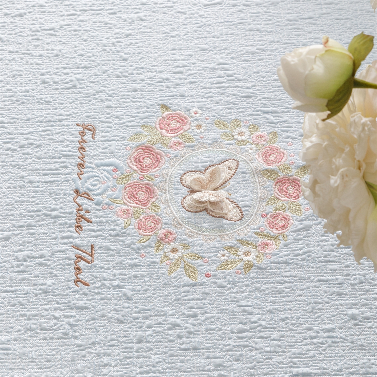 91家纺网 家纺一手货源 找家纺 好儿喜家纺 2026新款软凉席空调软席乙纶凉席床裙可机洗夏被夏凉被空调被四件套-漫夏系列 漫夏-浅蓝