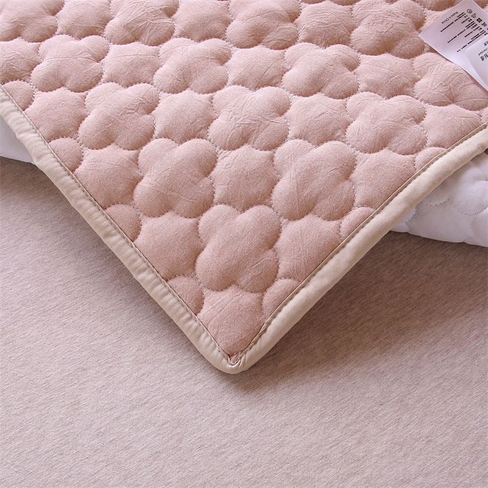 91家纺网 家纺一手货源 找家纺 乐逸家纺 2026新款A类纯棉全棉色织水洗棉床护垫床褥学生宿舍单人出租房专用可水洗床褥软床垫 全棉床褥浅驼