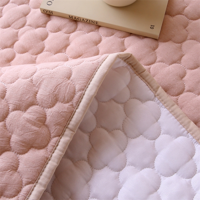 91家纺网 家纺一手货源 找家纺 乐逸家纺 2026新款A类纯棉全棉色织水洗棉床护垫床褥学生宿舍单人出租房专用可水洗床褥软床垫 全棉床褥浅驼