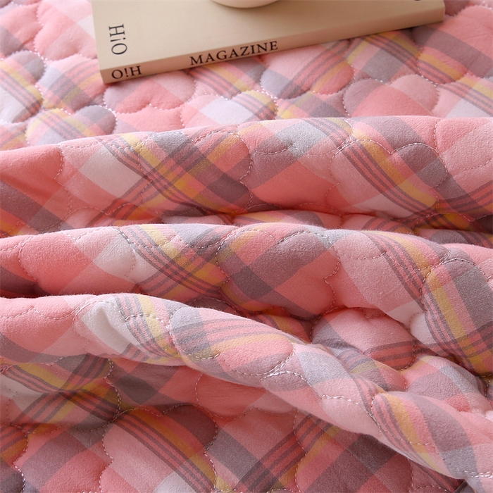 91家纺网 家纺一手货源 找家纺 乐逸家纺 2026新款A类纯棉全棉色织水洗棉床护垫床褥学生宿舍单人出租房专用可水洗床褥软床垫 全棉床褥简兮粉