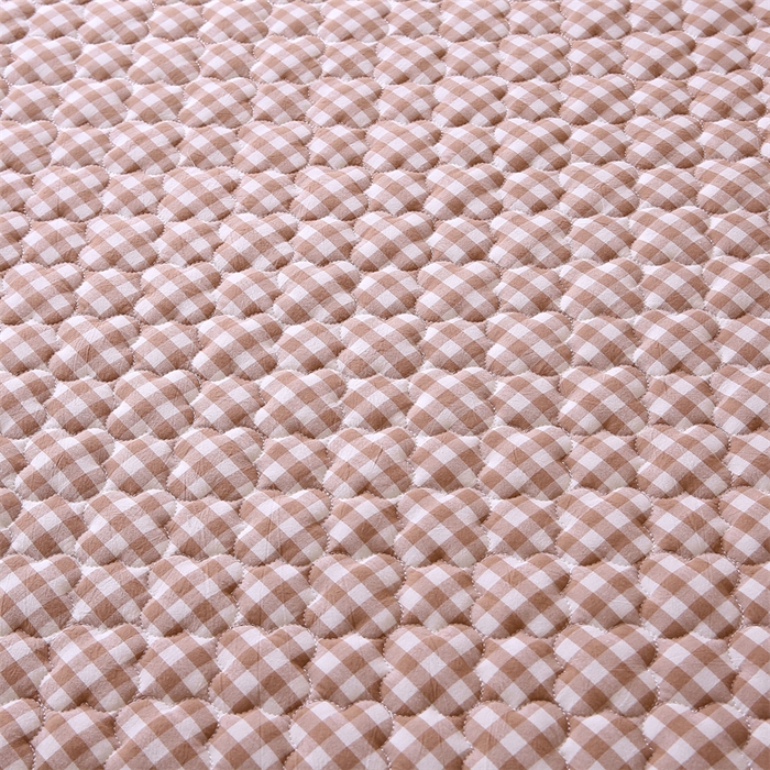 91家纺网 家纺一手货源 找家纺 乐逸家纺 2026新款A类纯棉全棉色织水洗棉床护垫床褥学生宿舍单人出租房专用可水洗床褥软床垫 全棉床褥驼小格