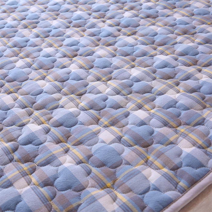 91家纺网 家纺一手货源 找家纺 乐逸家纺 2026新款A类纯棉全棉色织水洗棉床护垫床褥学生宿舍单人出租房专用可水洗床褥软床垫 全棉床褥简兮兰