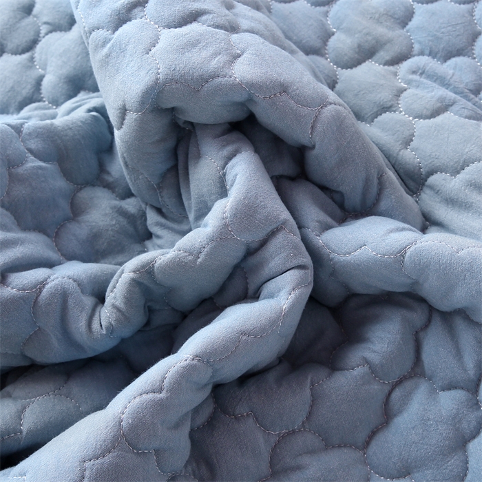 91家纺网 家纺一手货源 找家纺 乐逸家纺 2026新款A类纯棉全棉色织水洗棉床护垫床褥学生宿舍单人出租房专用可水洗床褥软床垫 全棉床褥天蓝