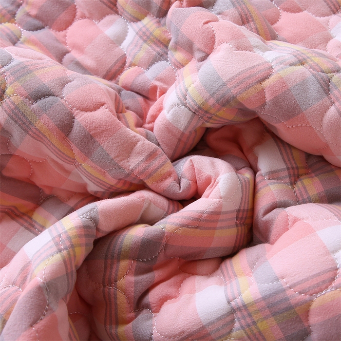 91家纺网 家纺一手货源 找家纺 乐逸家纺 2026新款A类纯棉全棉色织水洗棉床护垫床褥学生宿舍单人出租房专用可水洗床褥软床垫 全棉床褥简兮粉