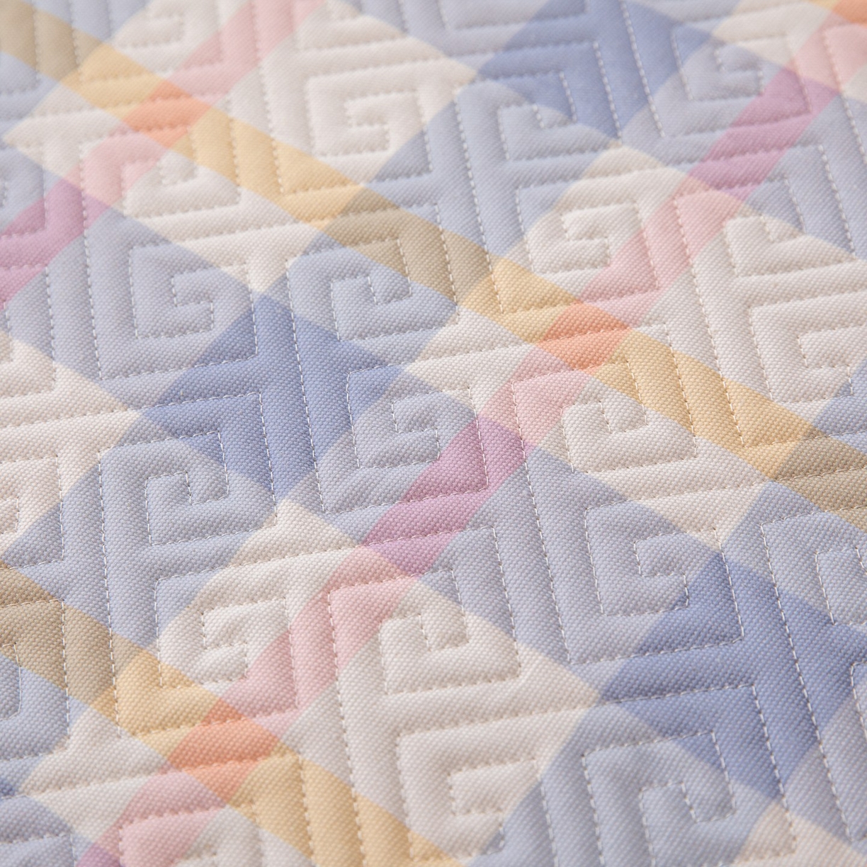 91家纺网 家纺一手货源 找家纺 雅萱家纺 2026春夏新款全棉老粗布床盖 床盖单件 床盖-无印蓝