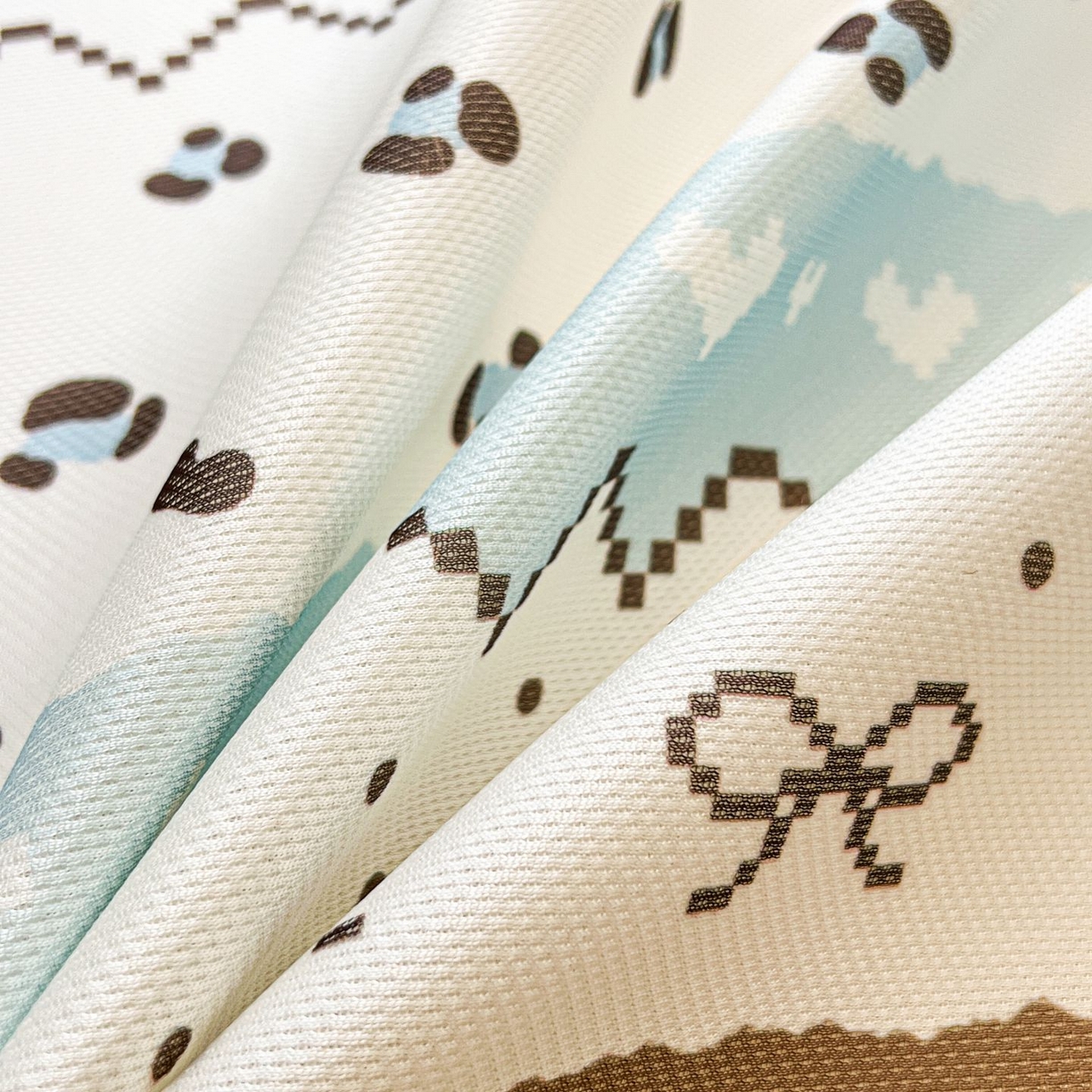 91家纺网 家纺一手货源 找家纺 女子家纺 2026新款费尔岛风冰丝凉席 奶咖喵语