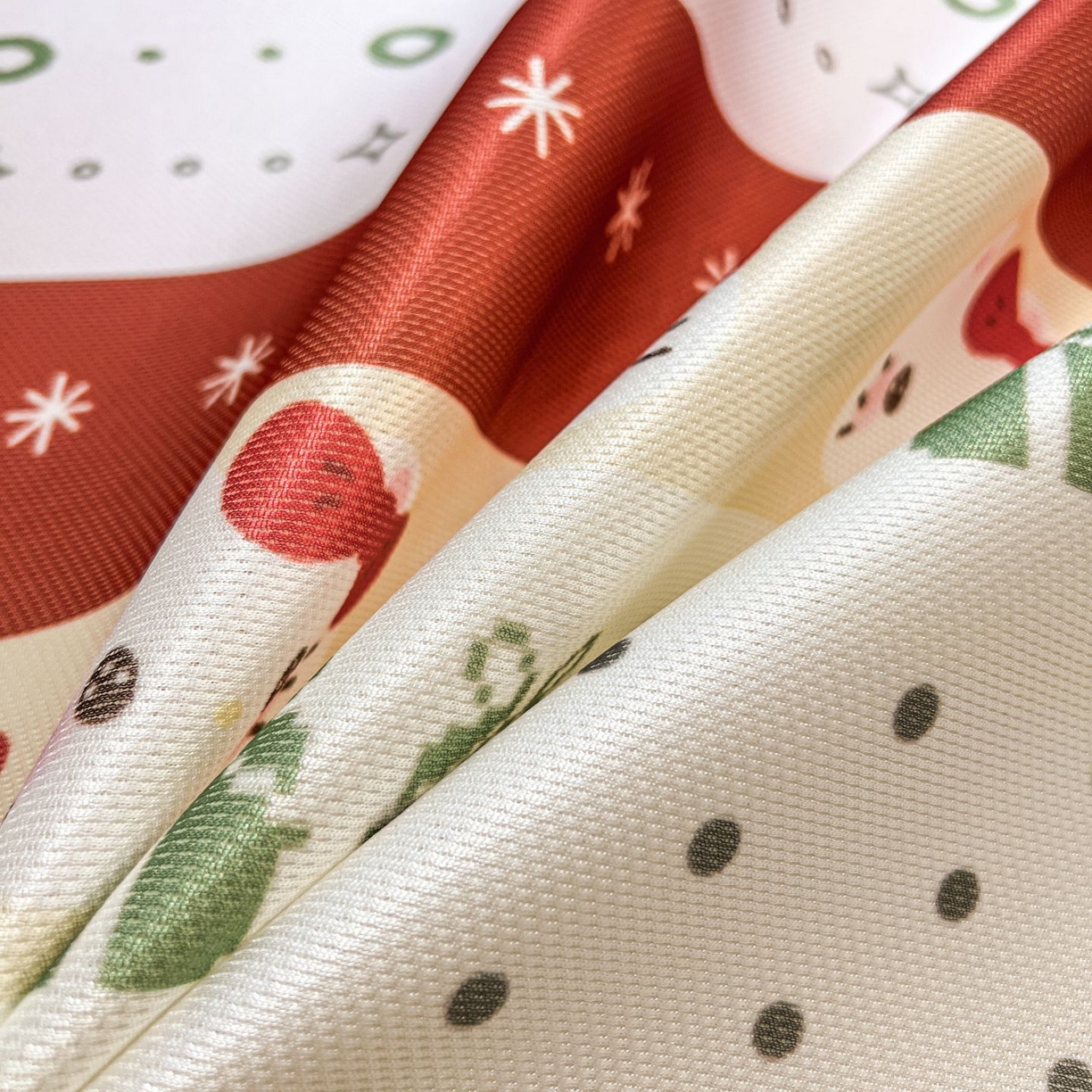 91家纺网 家纺一手货源 找家纺 女子家纺 2026新款费尔岛风冰丝凉席 红调猫咪