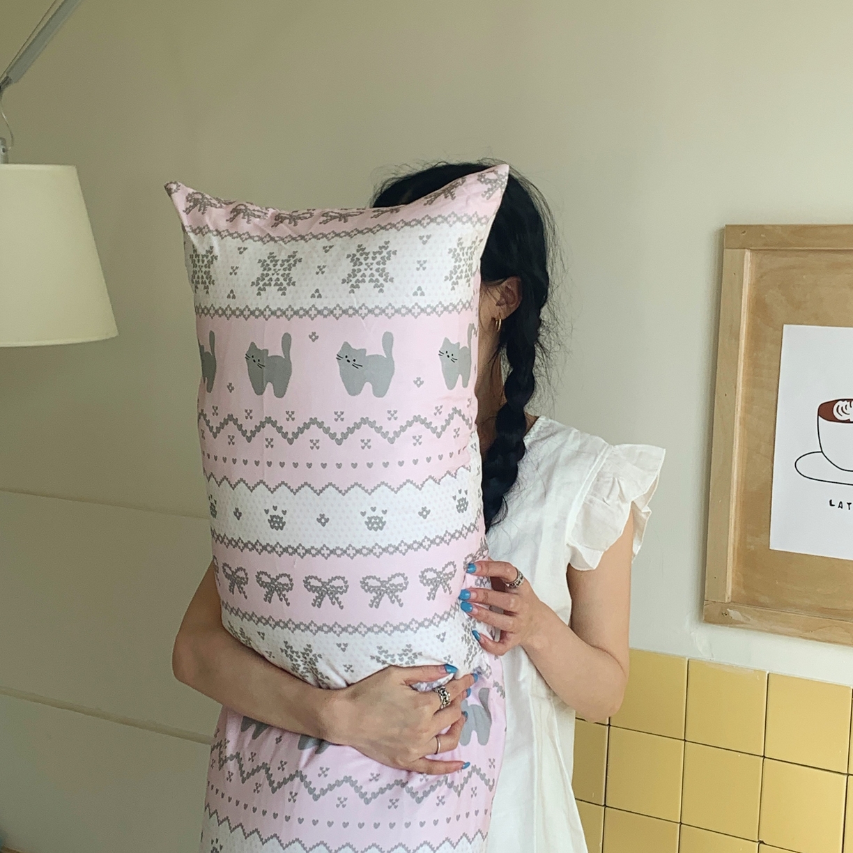 91家纺网 家纺一手货源 找家纺 （总）桃喜 2026新款全棉巨无霸长抱枕