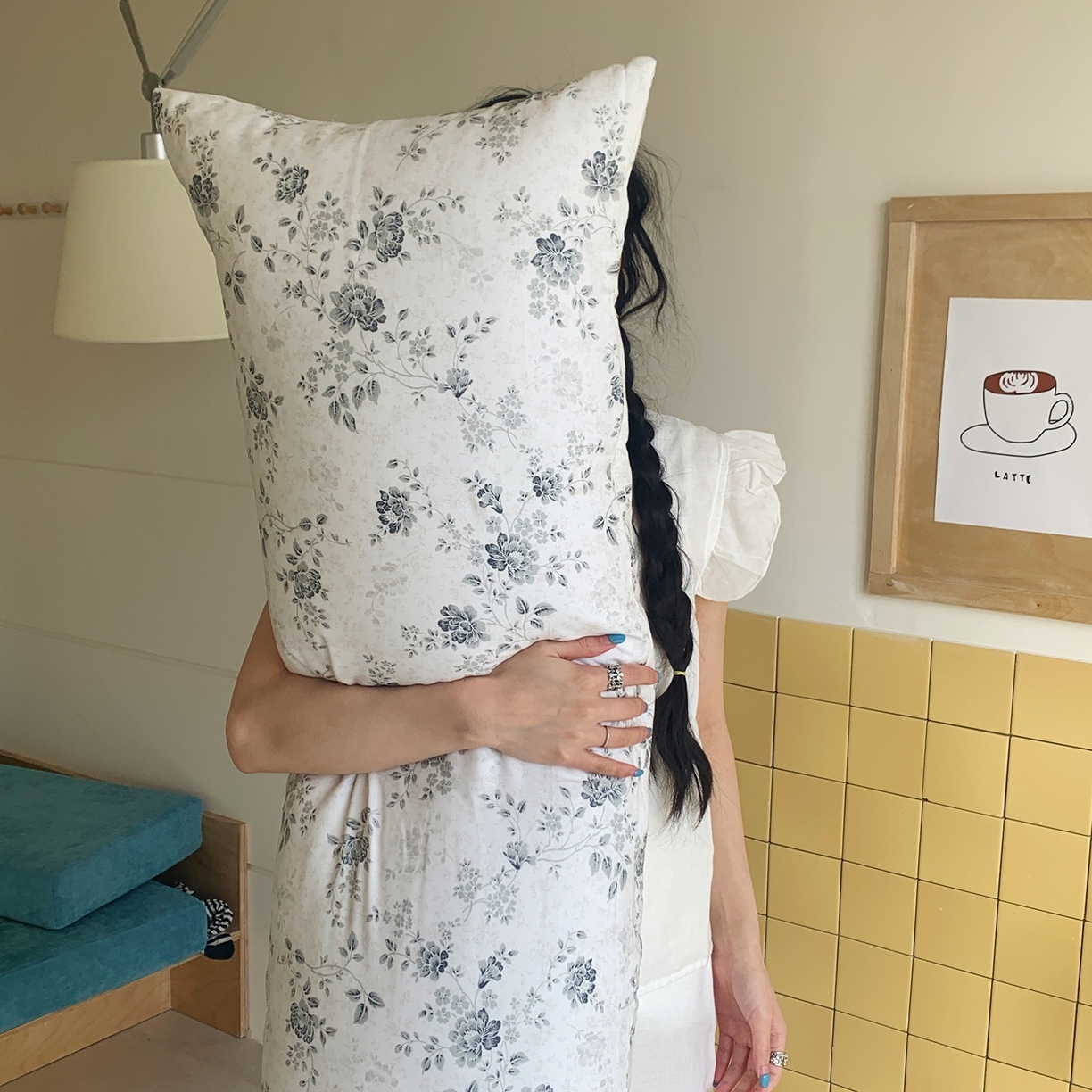 91家纺网 家纺一手货源 找家纺 桃喜 2026新款全棉巨无霸长抱枕 全棉长抱枕-赫本