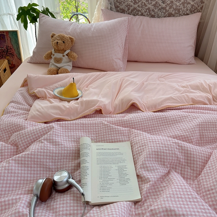 91家纺网 家纺一手货源 找家纺 贝扬思家纺 2026新款泡芙纱无印单夏被夏凉被空调被 微风