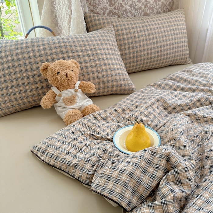 91家纺网 家纺一手货源 找家纺 贝扬思家纺 2026新款泡芙纱无印单夏被夏凉被空调被 暖阳