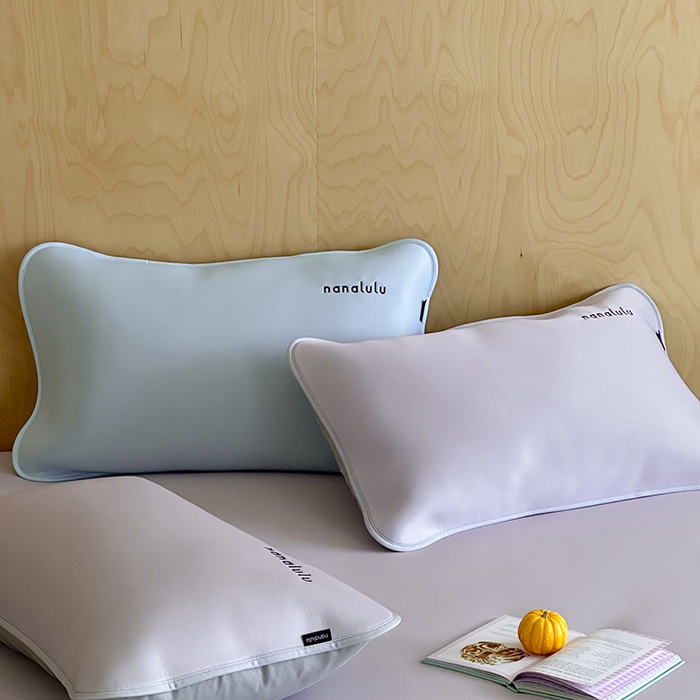 91家纺网 家纺一手货源 找家纺 JUICY 橘滋家纺 2026新款CoolAir沁氧冰感软凉席·纯色刺绣 平席款-沁氧冰川-雾霭紫