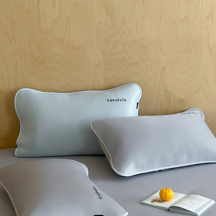 91家纺网 家纺一手货源 找家纺 JUICY 橘滋家纺 2026新款CoolAir沁氧冰感软凉席·纯色刺绣 平席款-沁氧冰川-月影灰