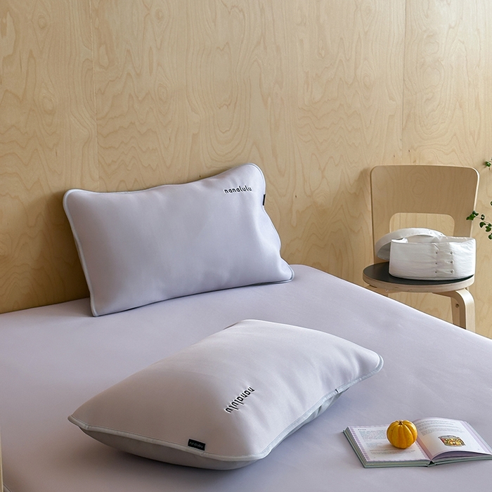 91家纺网 家纺一手货源 找家纺 JUICY 橘滋家纺 2026新款CoolAir沁氧冰感软凉席·纯色刺绣 床笠款-沁氧冰川-雾霭紫