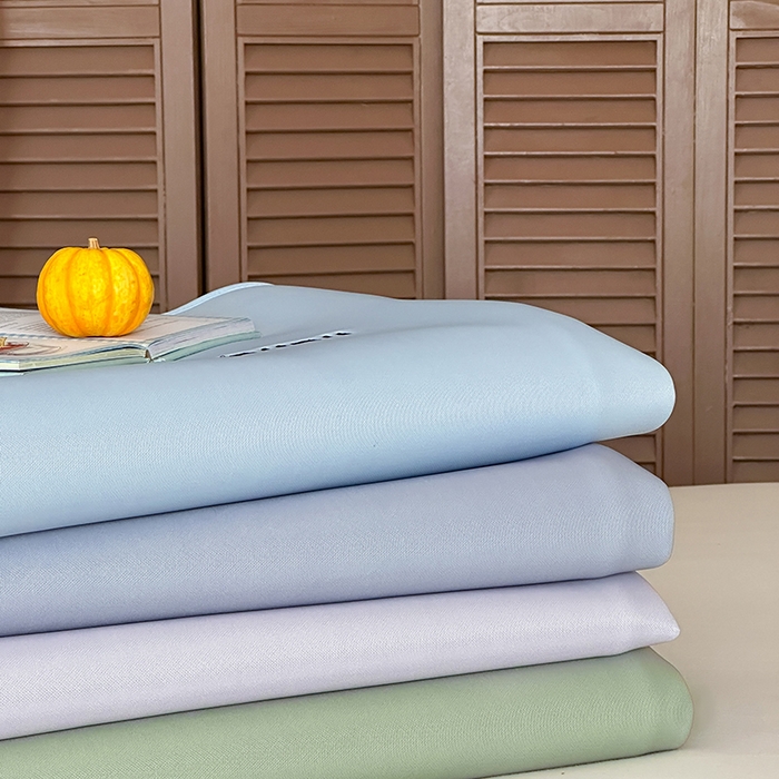 91家纺网 家纺一手货源 找家纺 JUICY 橘滋家纺 2026新款CoolAir沁氧冰感软凉席·纯色刺绣 平席款-组合