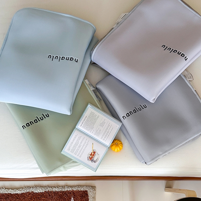 91家纺网 家纺一手货源 找家纺 JUICY 橘滋家纺 2026新款CoolAir沁氧冰感软凉席·纯色刺绣 床笠款-组合