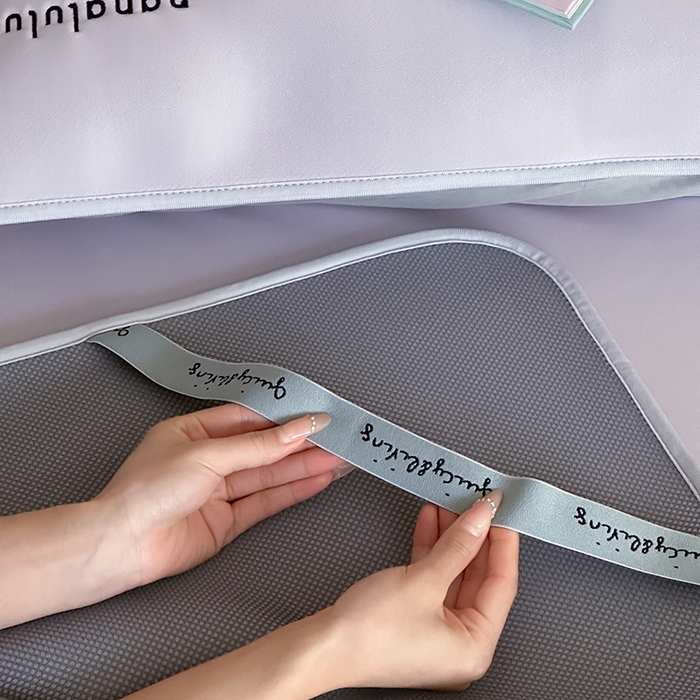 91家纺网 家纺一手货源 找家纺 JUICY 橘滋家纺 2026新款CoolAir沁氧冰感软凉席·纯色刺绣 平席款-沁氧冰川-雾霭紫