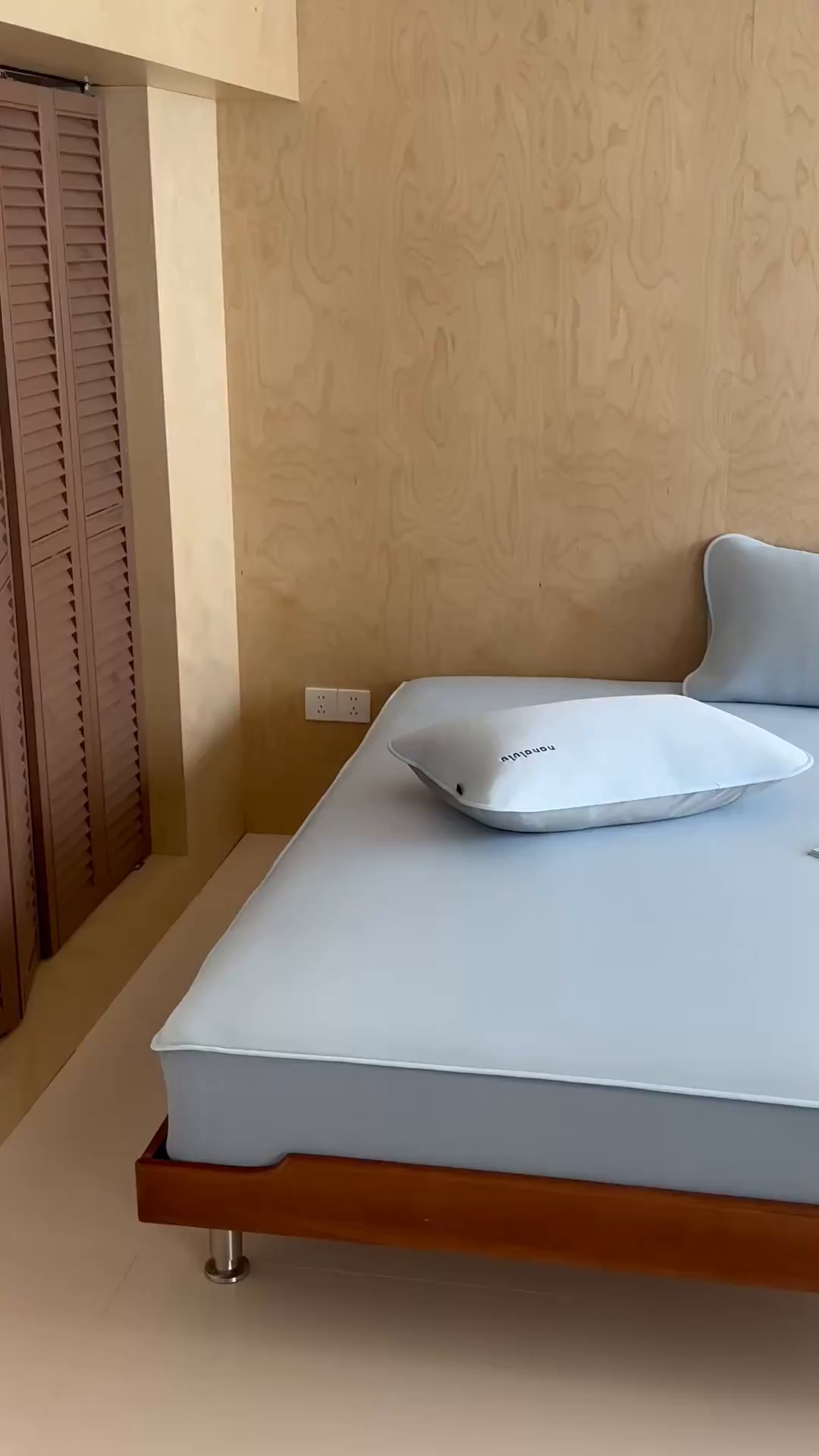 91家纺网 家纺一手货源 找家纺 JUICY 橘滋家纺 2026新款CoolAir沁氧冰感软凉席·纯色刺绣 床笠款-沁氧冰川-天空蓝