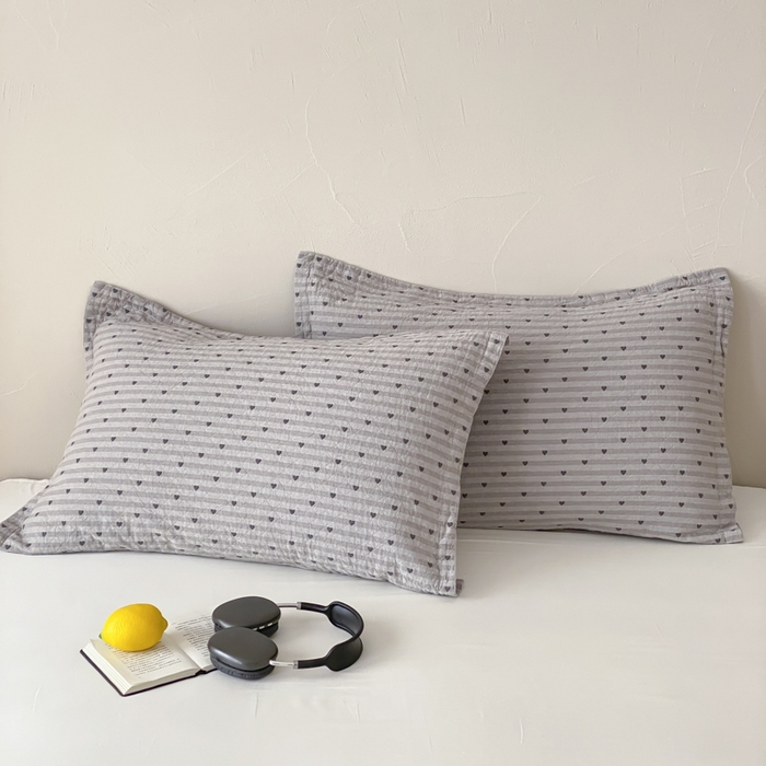 91家纺网 家纺一手货源 找家纺 （总）麻依 2026新款安心棉床盖三件全棉四层纱布床单