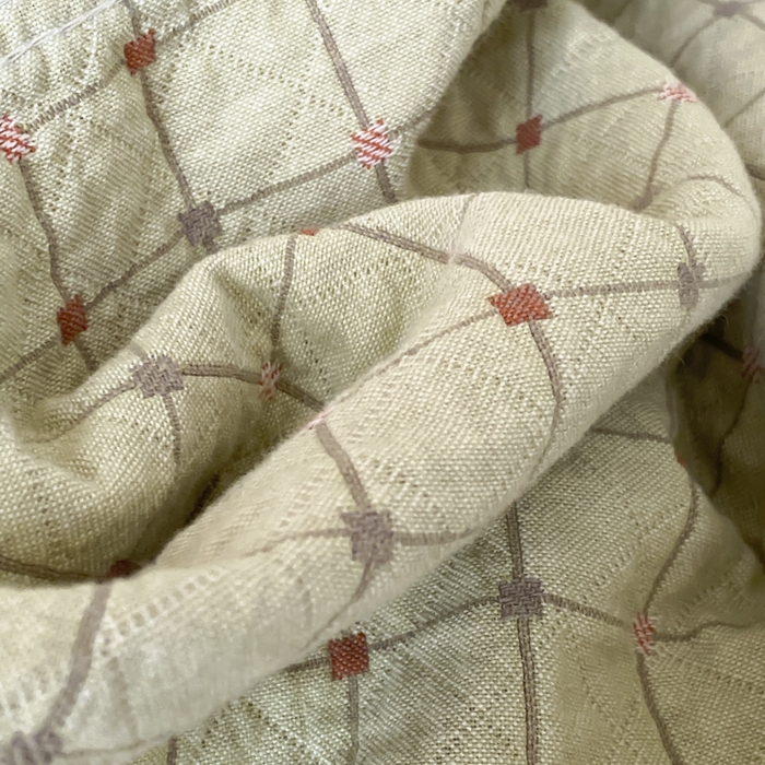 91家纺网 家纺一手货源 找家纺 麻依 2026新款安心棉床盖三件全棉四层纱布床单 小米格-绿